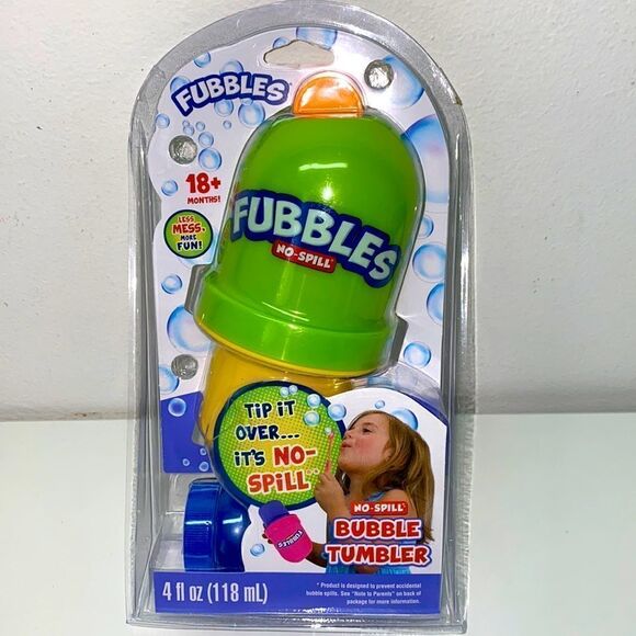 🔥 Fubbles No-spill 18+ months 4 fl oz New - Picture 1 of 2